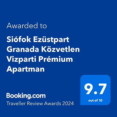 Apartamento Ezuestpart Granada Koezvetlen Vizparti Premium Siófok